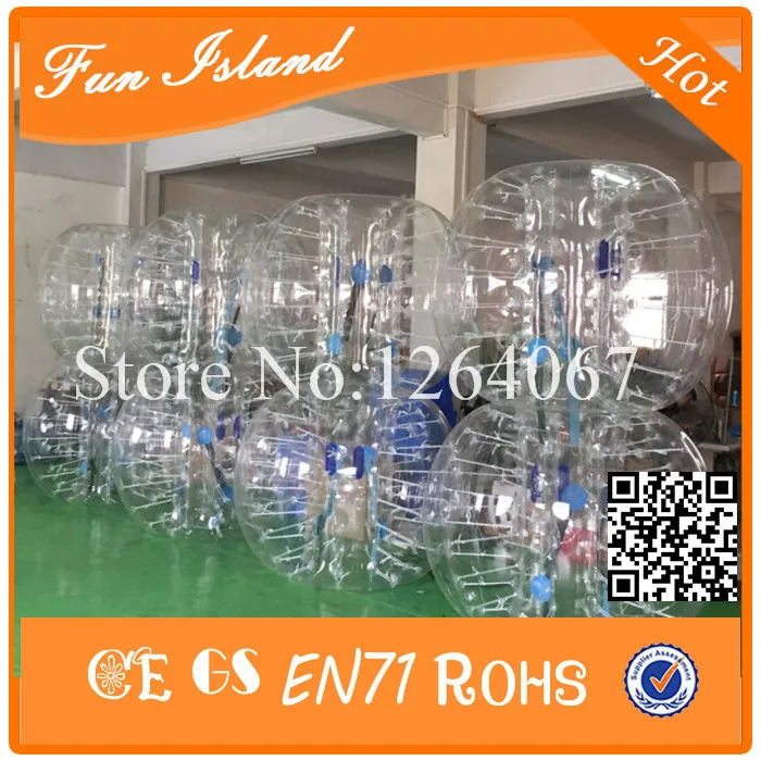 Бесплатная доставка Прозрачный 1 2 м ТПУ материал надувные сумасшедшие