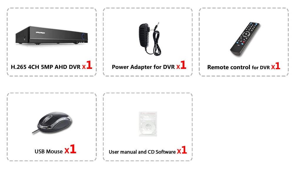 H265+ NINIVISION 5MP 4MP 4CH 4 канала 5 в 1 XMEYE Гибридный wifi TVi CVI NVR AHD CCTV DVR видеонаблюдение Видео Recoder