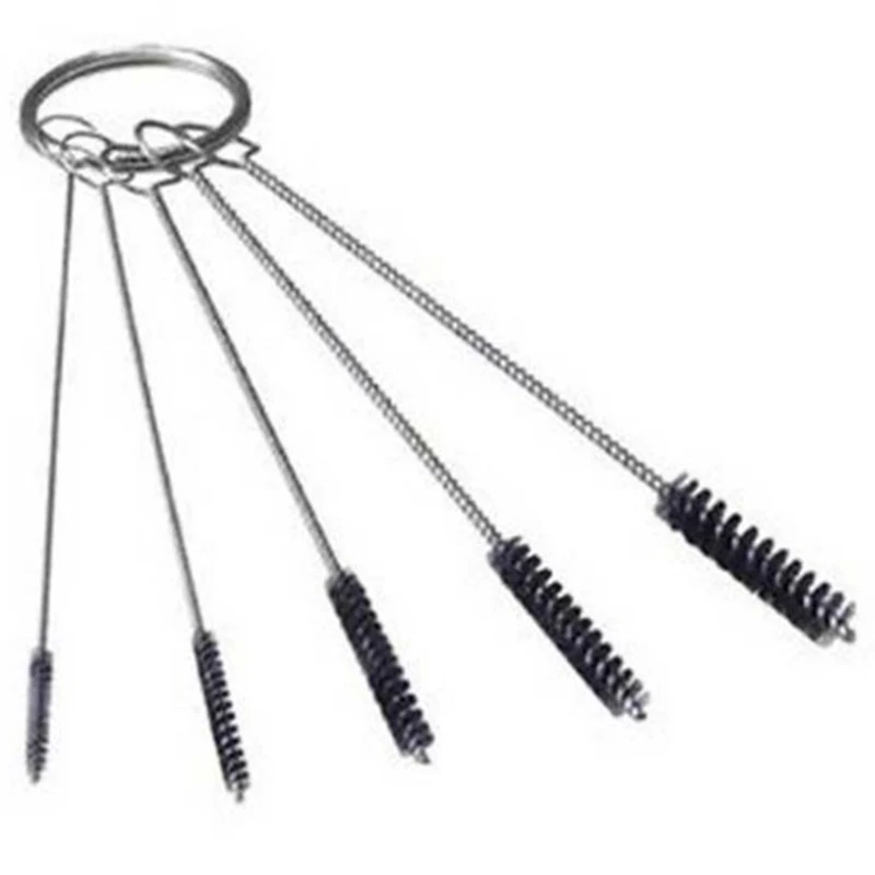 

5Pcs Nylon Tube Brush Set Cleaning Brush Set For Drinking Straws Glass Cylinder