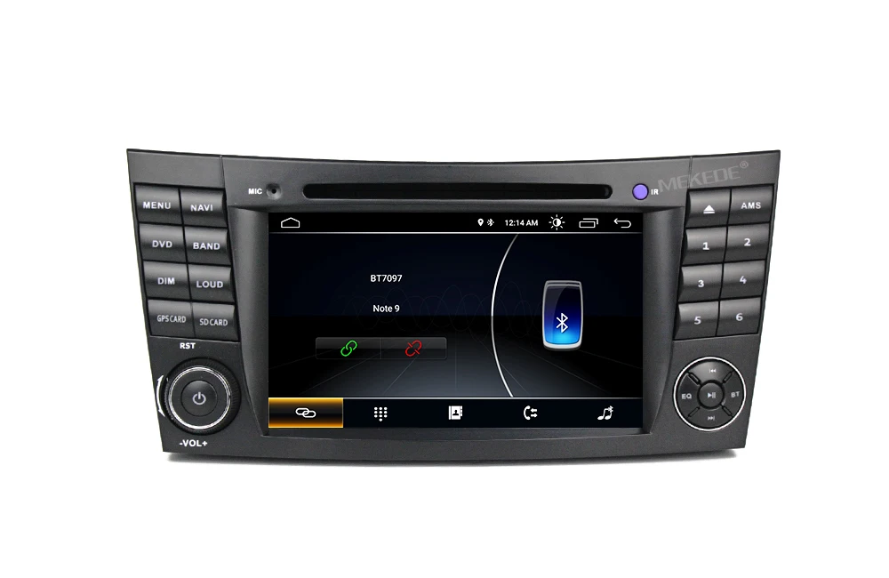 Новое поступление! Четырехъядерный android 8,1 Автомобильный gps dvd-плеер для Mercedes Benz E-Class W211 E200 E220 E240 E270 E280 2002-2008 w219