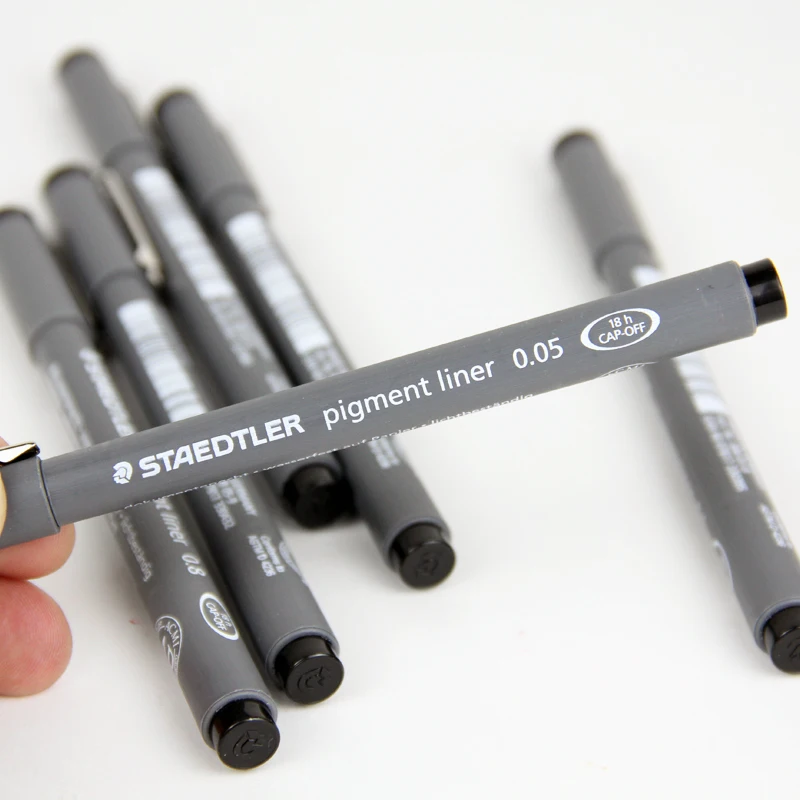 Staedtler 308 SB6P бонус эскизная ручка чертежная иглы пера гелевая 6 шт./компл. 0 05 1 2 3 5 8