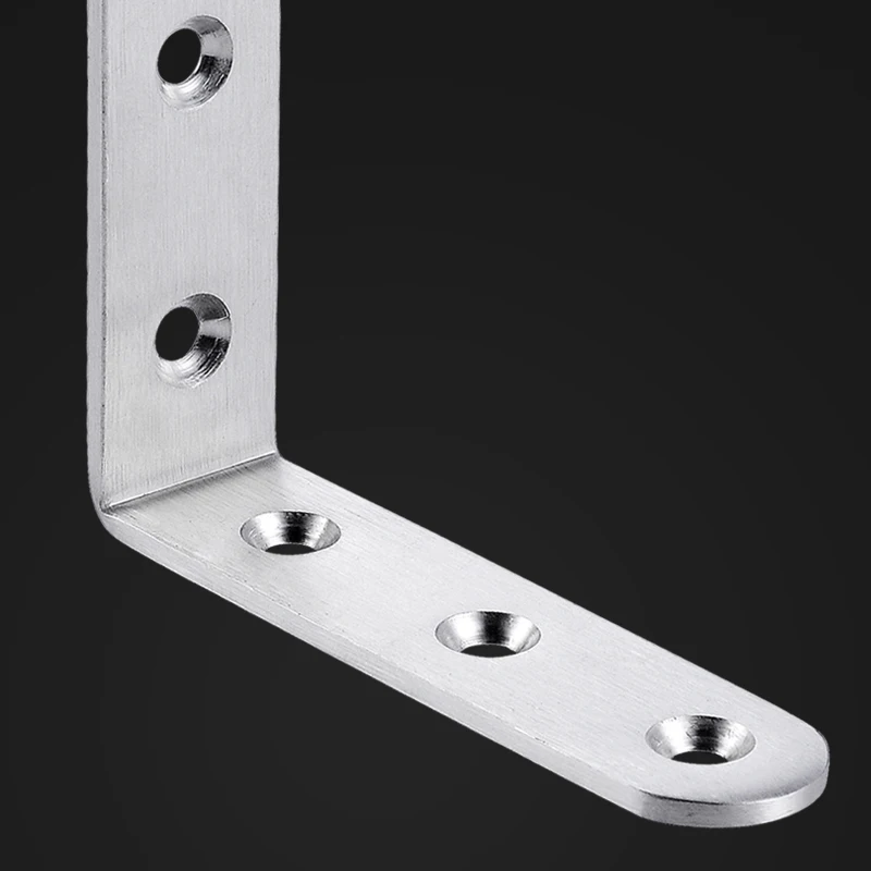 10 шт. металлические угловые кронштейны для мебели|angle bracket|stainless steel angle bracketsteel bracket