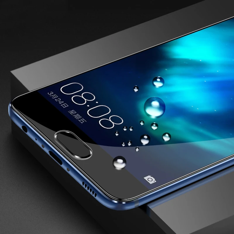 Xinwen 5D изогнутый защитный экран протектор Закаленное стекло для huawei p10 lite plus p10lite p