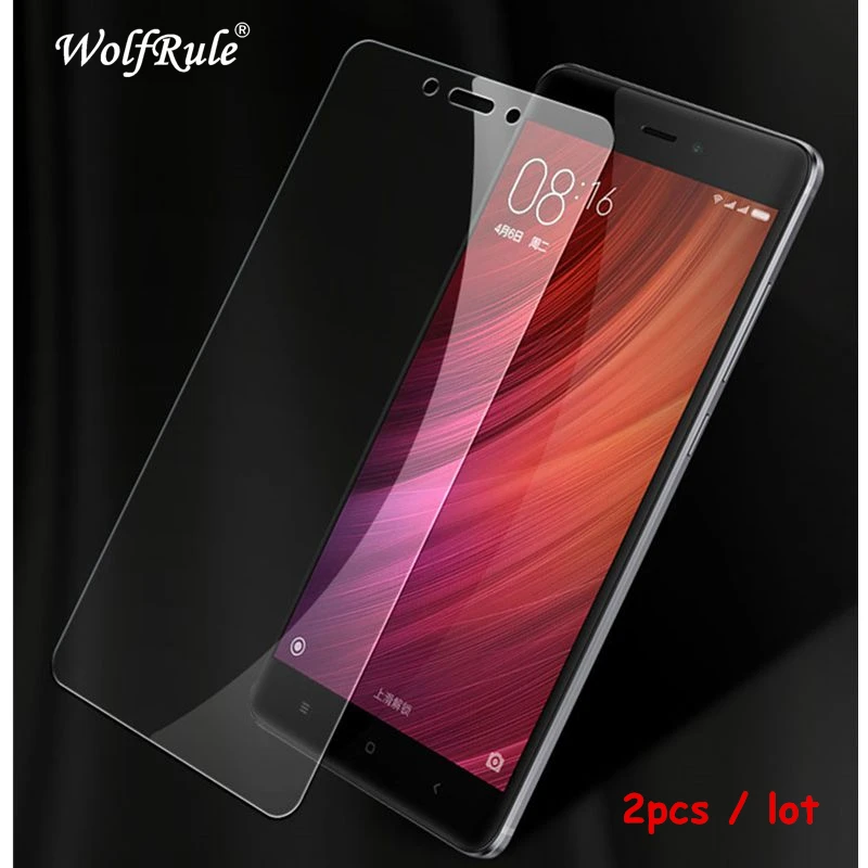 2 шт. Защитное стекло для экрана Xiaomi Redmi 4A закаленное 5A 3s Mi A2 Lite 6 6A пленка