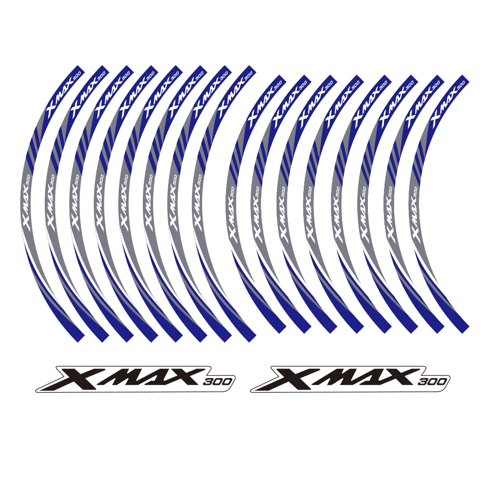 KODASKIN 2D диск колеса Эмблема Наклейка для Yamaha XMAX300 xmax 300 yzf|Наклейки на автомобиль| |