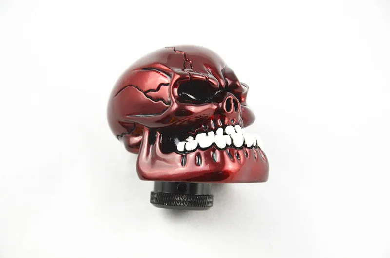 Универсальный ручной рычаг переключения передач механическая резьба Череп