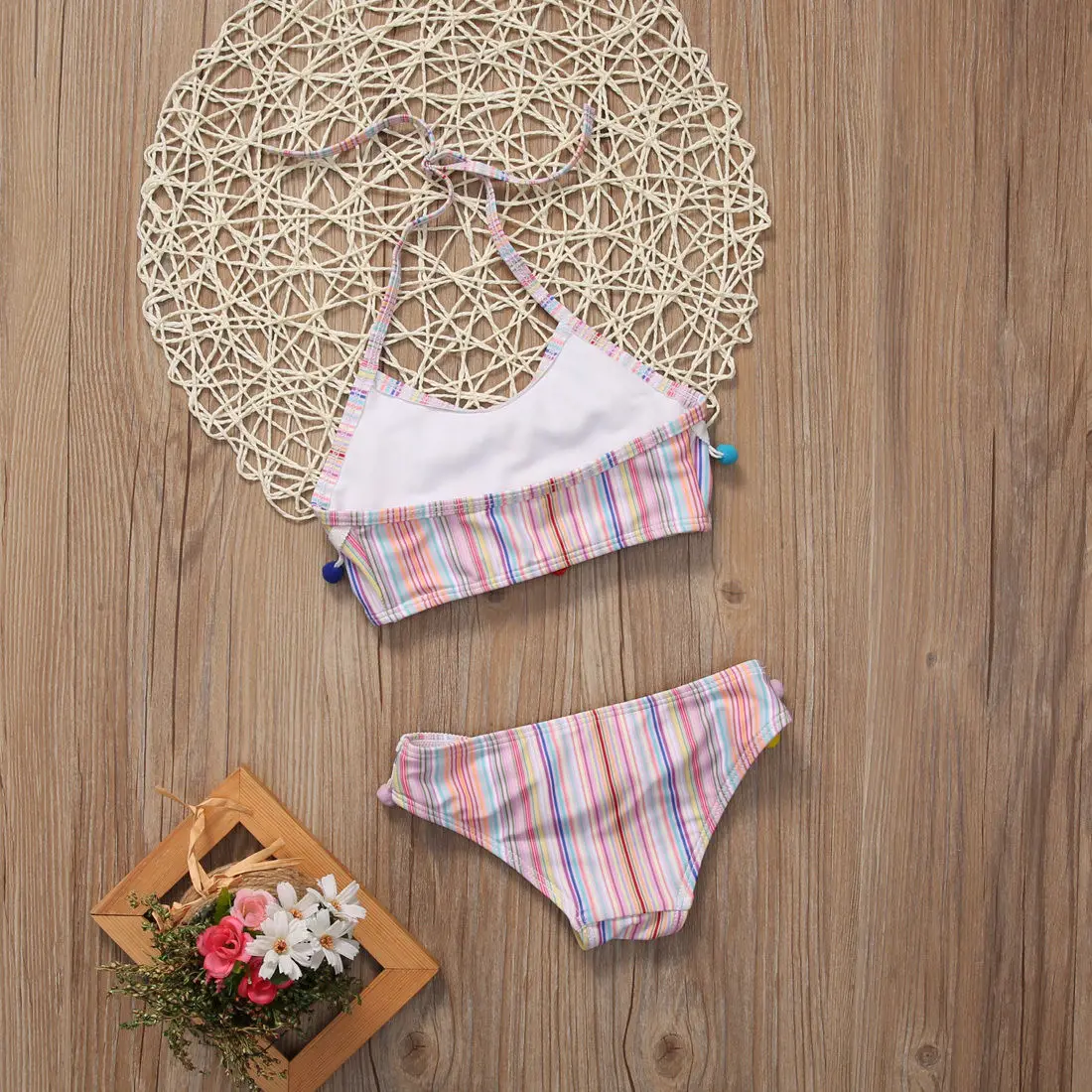 2 шт. лента с кисточками комплект бикини купальник купальный костюм пляжная