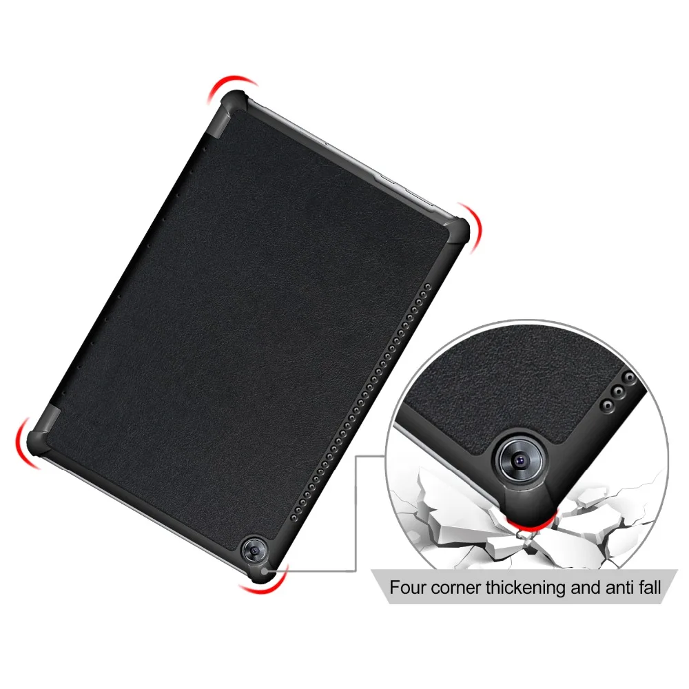 Кожаный чехол для huawei MediaPad M5 10 8 &quotCMR-AL09/CMR-W09 складной чехол-книжка планшета Smart Cover