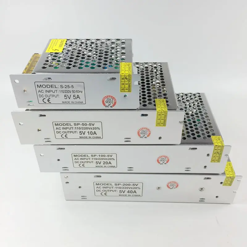 Трансформатор питания для светодиодных лент WS2812B WS2801 SK6812 APA102 светодиодная