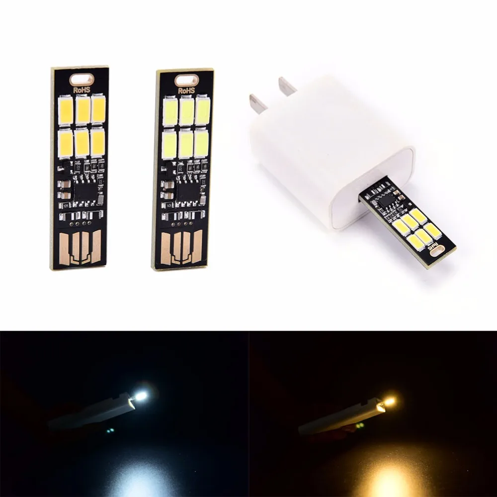 2020 Высокое качество портативный мини USB мощность 6 светодиодный светильник 1 Вт 5 В