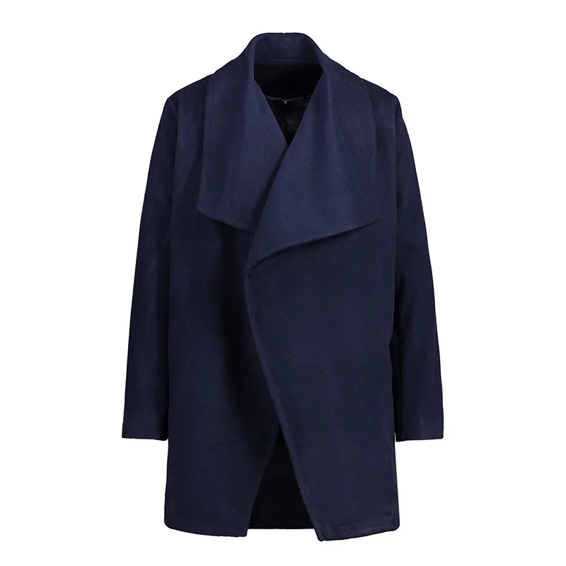 

2020 New Autumn Woolen Coat Women Long Woolen Coat Female Winter Coats Long Outerwear Long Outerwear Loose Clothing Oversize