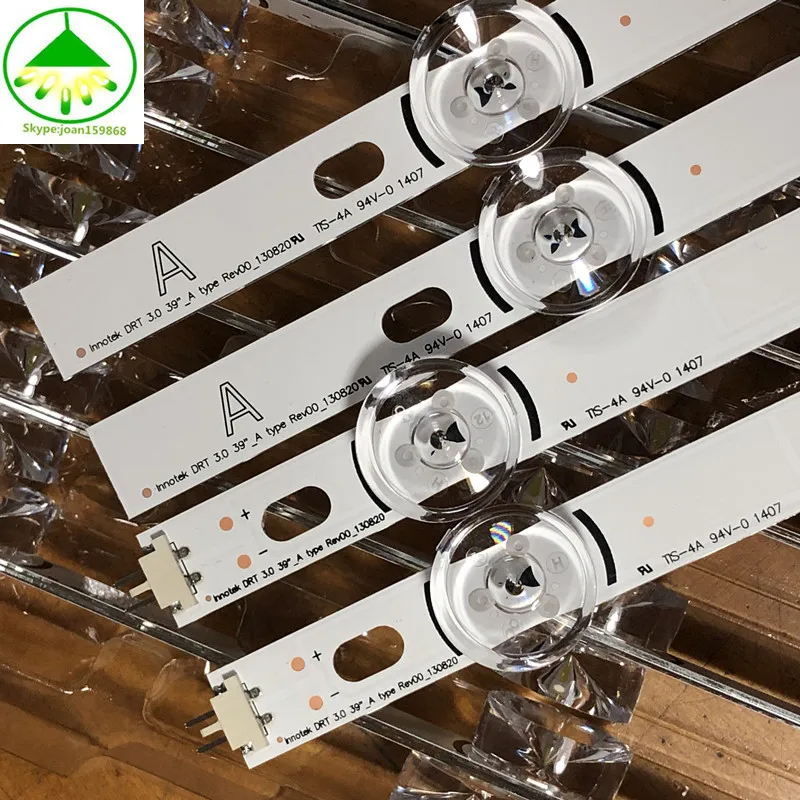 

40PCS/Lot LED Backlight strip 8 Lamp For LG 39 inch TV 390HVJ01 lnnotek drt 3.0 39" 39LB5610 39LB561V 39LB5800 39LB561F DRT3.0
