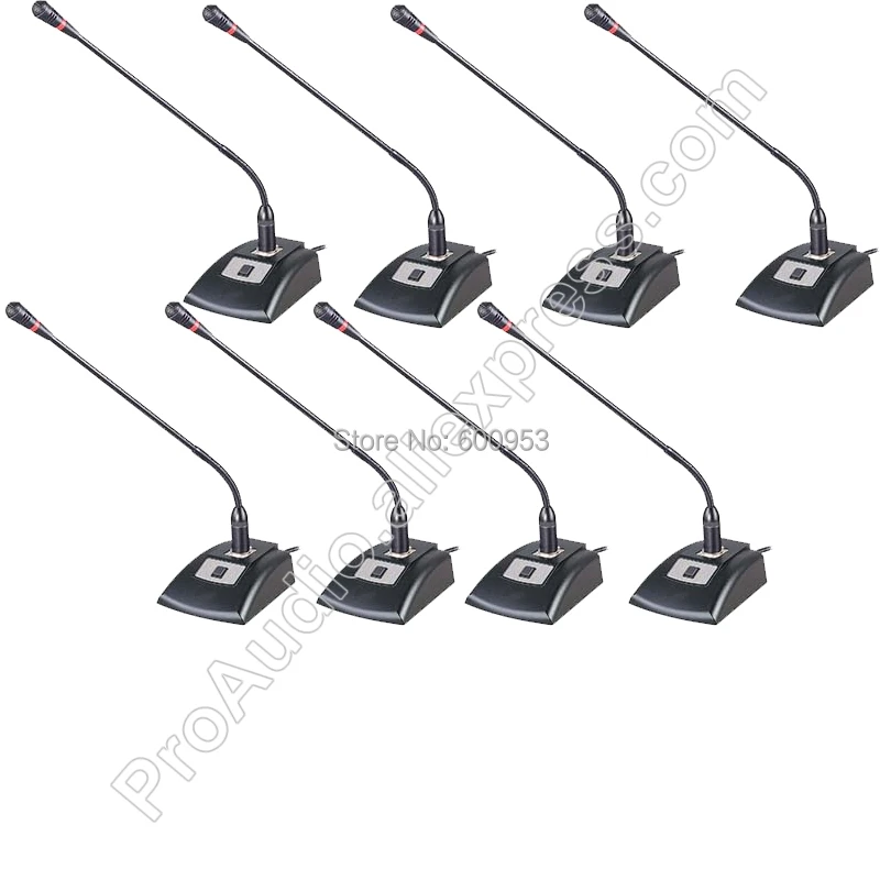 Настольный микрофон MICWL R510 для конференц связи гусиная шея с кабелем 5 м|conference