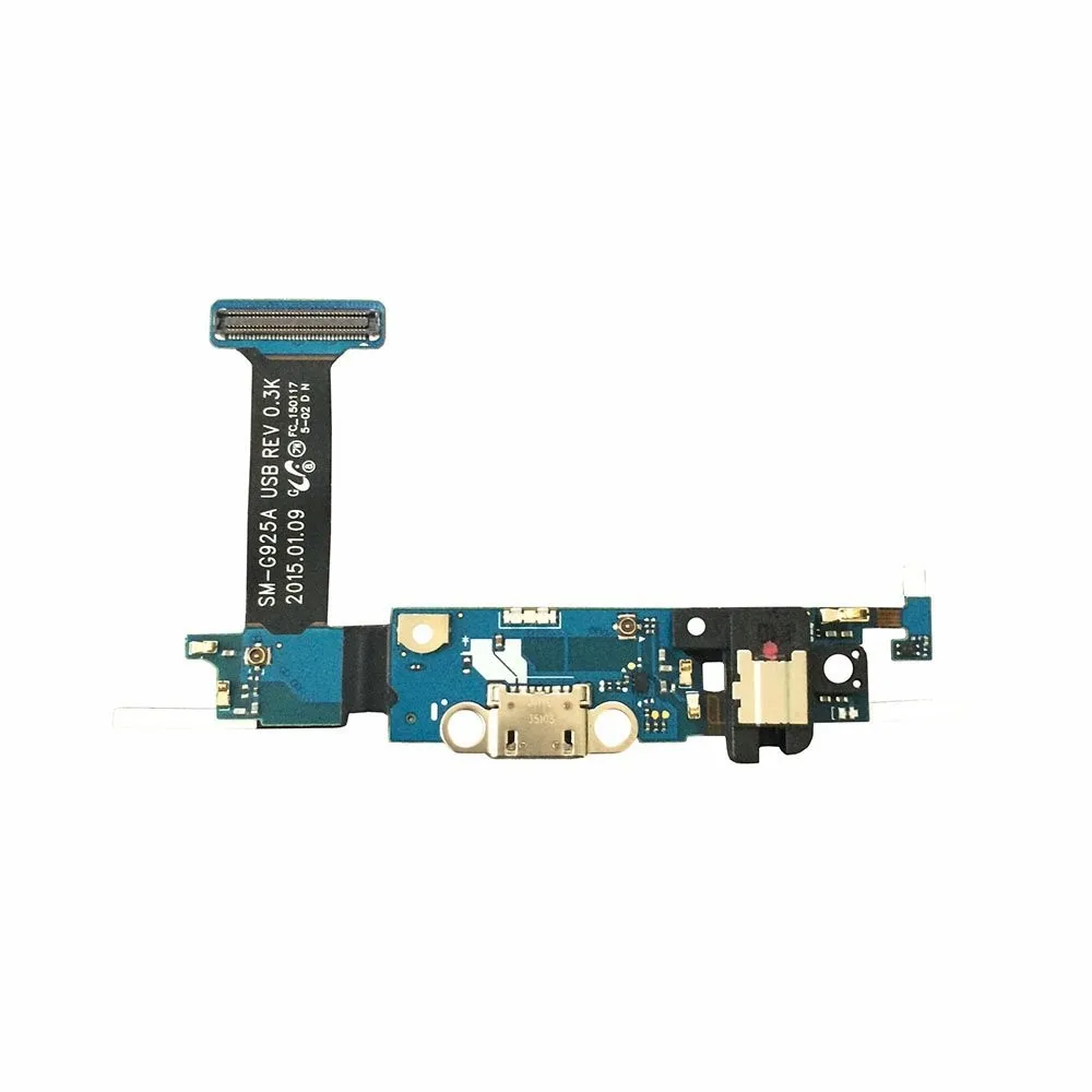 Для Samsung Galaxy S6 Edge SM G925A G925F G925I G925P G925T G925V зарядный порт гибкий кабель сменная деталь