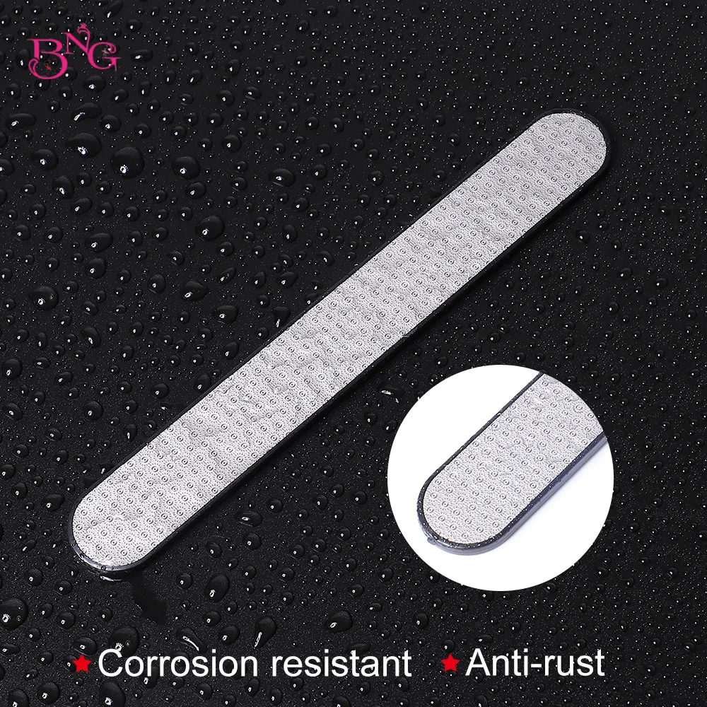 Пилка для ногтей двусторонняя из нержавеющей стали 2 шт.|Пилки ног| |