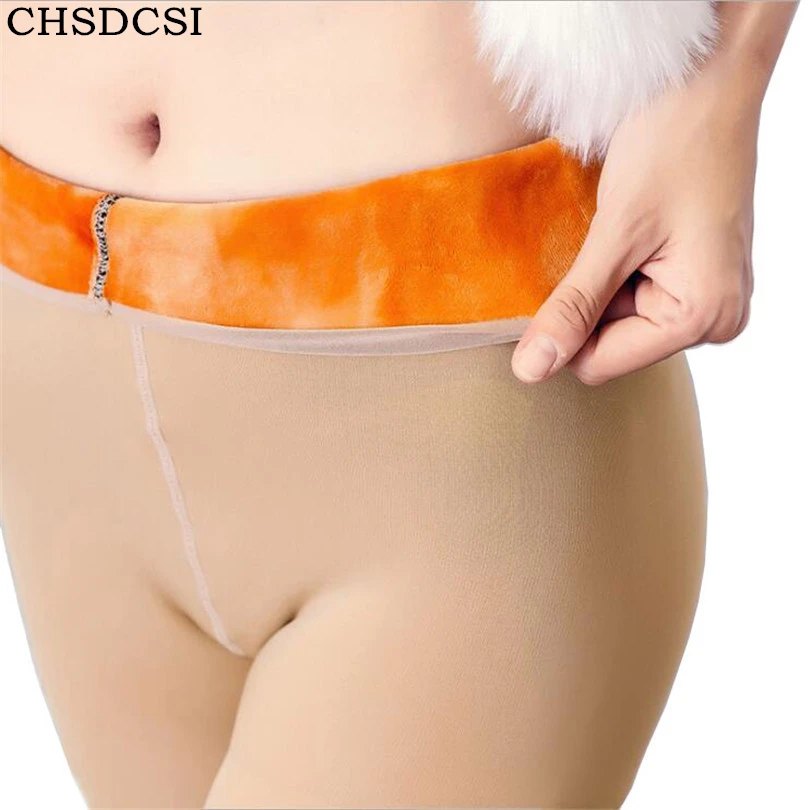 CHSDCSI High Elastic Waist Velvet Winter Legging Thicken Warm Cashmere Good Quality Thick Trousers Female