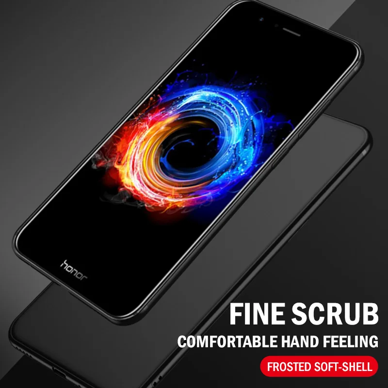 NAGFAK роскошный матовый чехол для телефона huawei Honor 9 Lite мягкий силиконовый P20 P10 Plus
