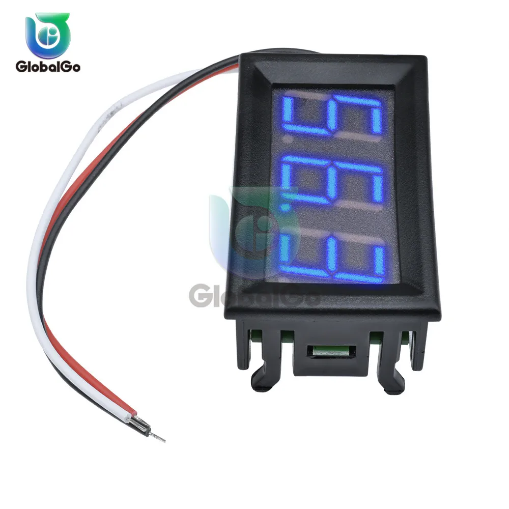 DC 0-99 9 V 0 56 дюймов Мини цифровой вольтметр ''Цифровой напряжение Вольт Панель