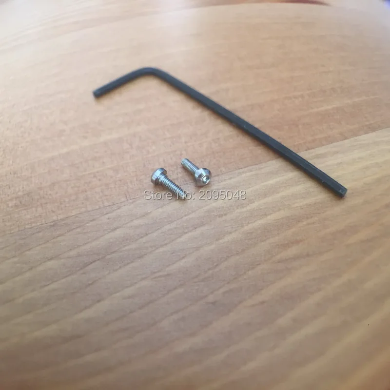 2 шт/комплект внутренним шестигранником Винты для часов TS tissot T Race sport T048 часы с