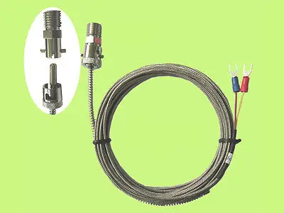 

2 PCS Thermocouple Sensors K Type Bayonet Mount 3m (10')