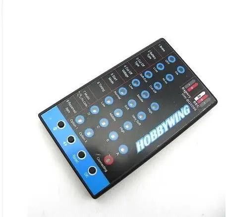 Оригинальная светодиодная программная карта Hobbywing для FlyFun SkyWalker Brushless 10A 20A 30A 60A ESC