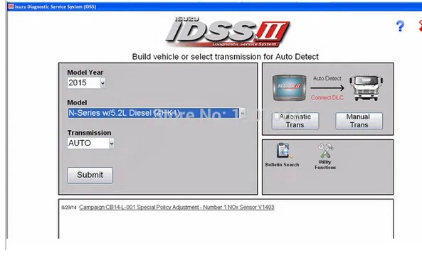 Для системы диагностики Isuzu (IDSS) II [2019]+ лицензия на установку многих компьютерах |