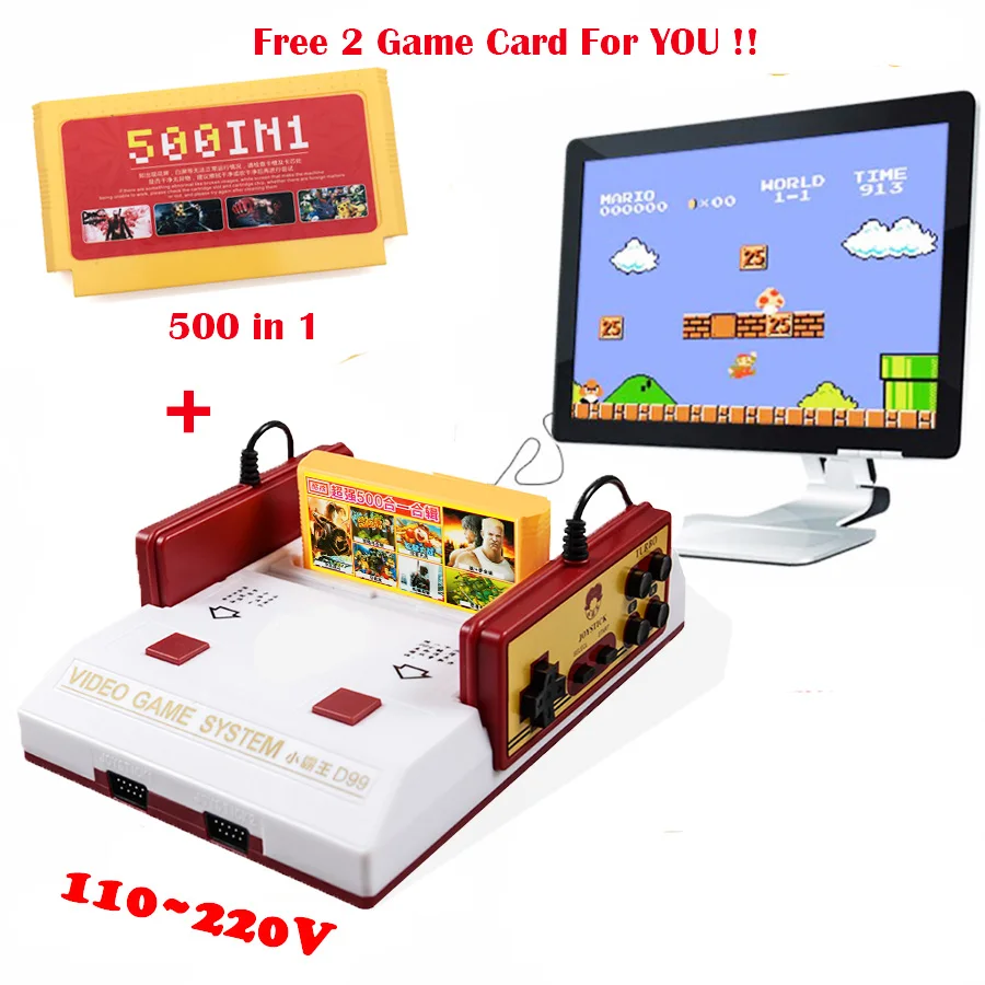 Лидер продаж игровой консоли формате PAL Классическая 8bit Семья ТВ Видеоприставки