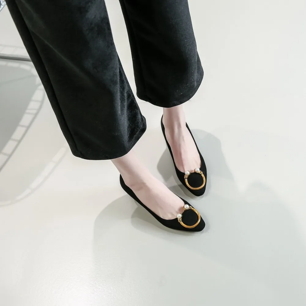 Vicone Для женщин весна/осень острый носок звон квадратный каблук v10116|square heel|pointed