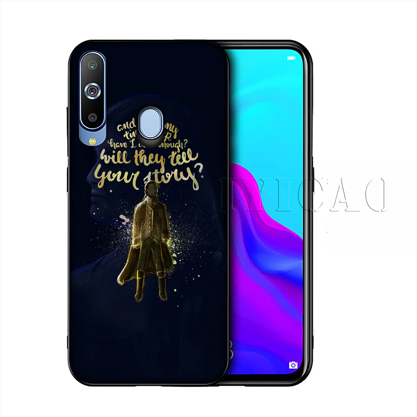 Iyicao Гамильтон музыкальный текст силиконовый мягкий чехол для samsung Galaxy A10 A30 A40 A50 A70