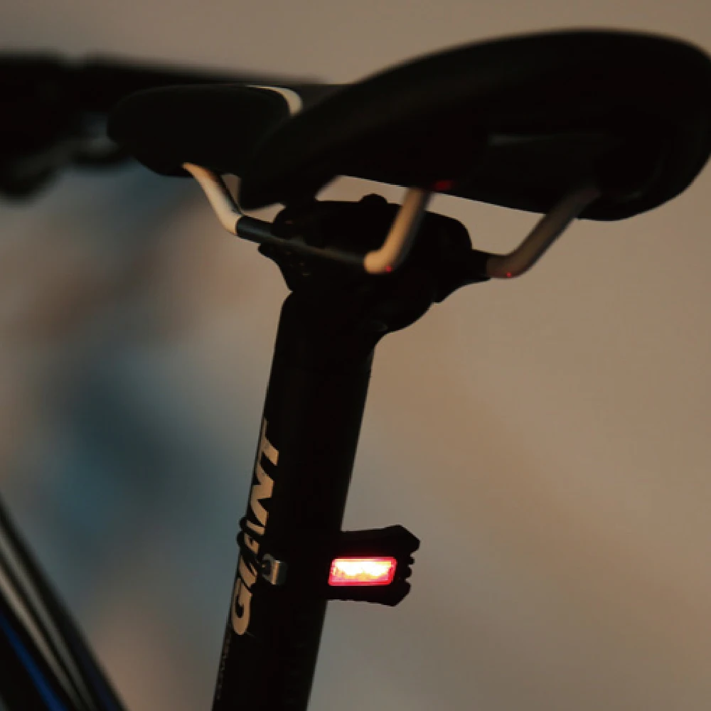 Новое поступление USB Перезаряжаемый задний фонарь для велосипеда светодиодный Предупреждение ющий безопасный умный фонарь