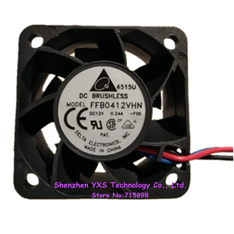 FFB0412VHN F00 DC 12V 1 92 W 0.24A 9500RPM Вентилятор охлаждения скорость 3 провода 4 см 4028 40*40*28 мм|wire