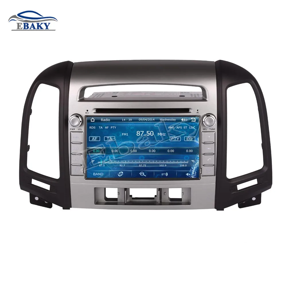 NaviTopia 7 inch dvd плеер автомобиля для hyundai Santa FE 2006 2007 2008 2009 2012 автомобилей мультимедиа