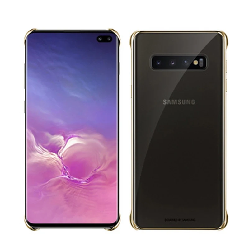 Samsung чехол для телефона samsung Galaxy S10 S10Plus S10 X S10E SM-G9700 SM-G9730 G9750 Прозрачный жесткий чехол для телефона