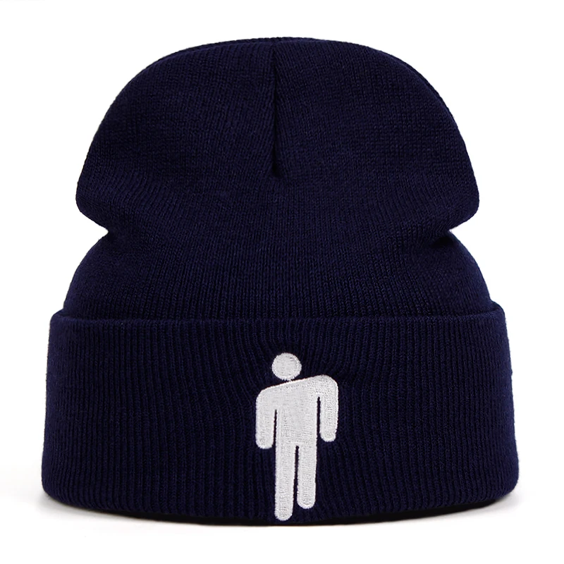 Billie Eilish Beanie, 6 цветов, вязаная зимняя шапка, одноцветная, в стиле хип-хоп, вязанная шапка, шапка, аксессуар для костюма, подарки, теплая зимняя шапка