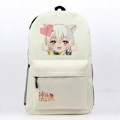 Высокое качество, аниме Kamisama Love Kamisama Kiss, рюкзак с принтом Галактики, школьная сумка, нейлоновая, на молнии, Tomoe Bookbags, детский рюкзак - Цвет: 3
