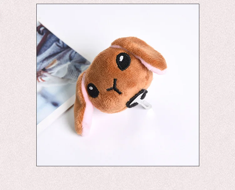 Новый милый трехмерный щенок резинка для волос головная повязка с цветком маска