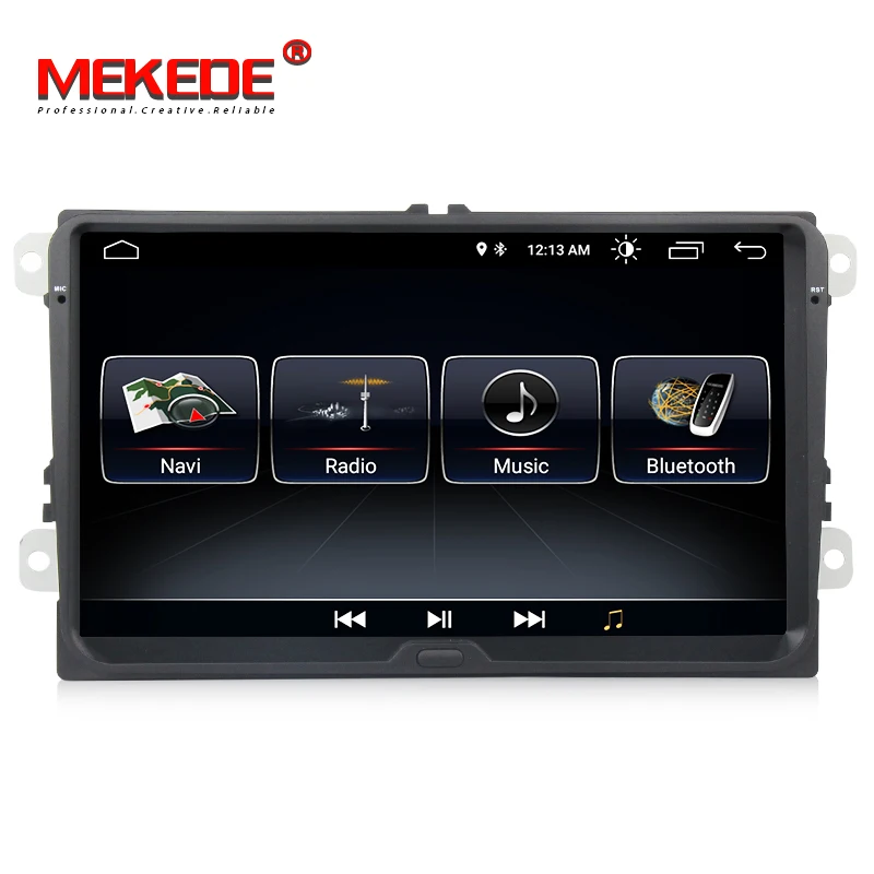 9 &quotAndroid 8 0 штатную радио для Volkswagen Golf Polo B7 Jetta Passat Tiguan Skoda роскошный gps навигации BT