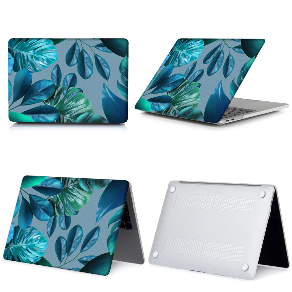 011 Жесткий Чехол для ноутбука Macbook Air Pro retina 11 12 13 15 сенсорный экран для Macbook New Air 13 A1932+ чехол для клавиатуры - Цвет: 011