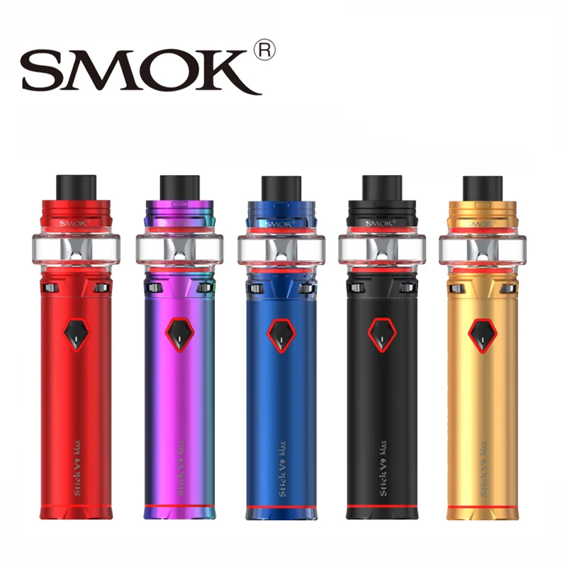 Оригинальный SMOK Stick V9 Max Starter Kit 4000 мАч с 8 5 мл Tank вейп комплект электронной