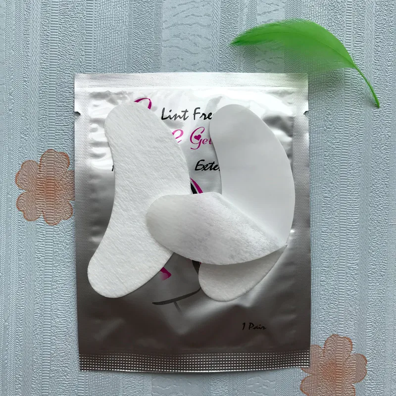 50 Pairs Disposable Collagen Eye Patches Pads Sticker Mask lint Free Eyepatch for eyelash Extension Makeup Tool Hydrogel Patch | Красота и