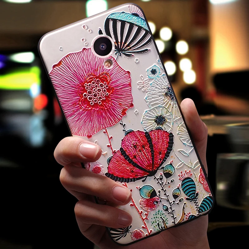 Роскошный чехол YonLinTan для MeiZu M5s M на заднюю панель телефона 3D милый мобильный