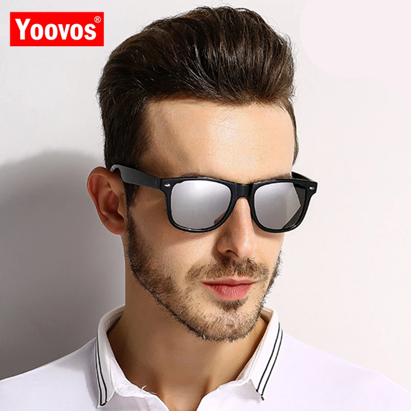Yoovos 2021 Винтаж поляризованные солнцезащитные очки для использования Для мужчин в