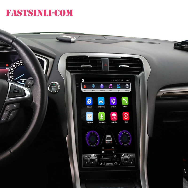RAM4GB ROM64GB автомобильный Android 8,1 для Ford MONDEO 2013- четырехъядерный gps навигатор Wifi DVR камера DVD плеер вертикальный экран