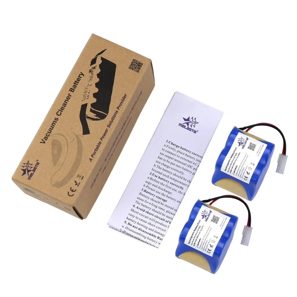Melasta 2 PACK 4 8 V 3800mAh NiMH батарея для евро Pro Shark V1700Z V1930 X1725QN VAC X8905 беспроводной пылесос