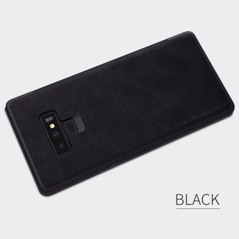 for Samsung Galaxy Note 9 Case Nillkin Retro Luxury PU Flip Wallet Card Slot Phone Smart Cases for Samsung Note 9 Note9 Cover
