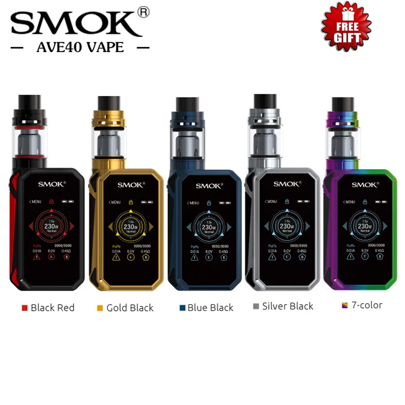 Электронная сигарета SMOK G Priv 2 комплекта Smok II испаритель Vape 230 Вт с 4 мл TFV8 X детский