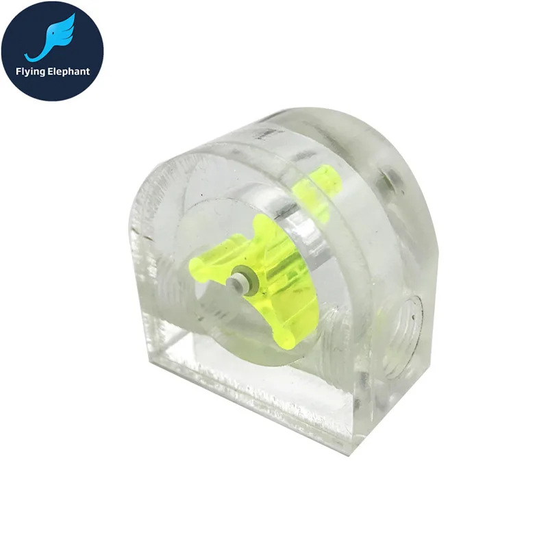 G1/4" Computer water coolings impeller Water Flow Indicator Transparent Acrylic Meter For Cools | Компьютеры и офис