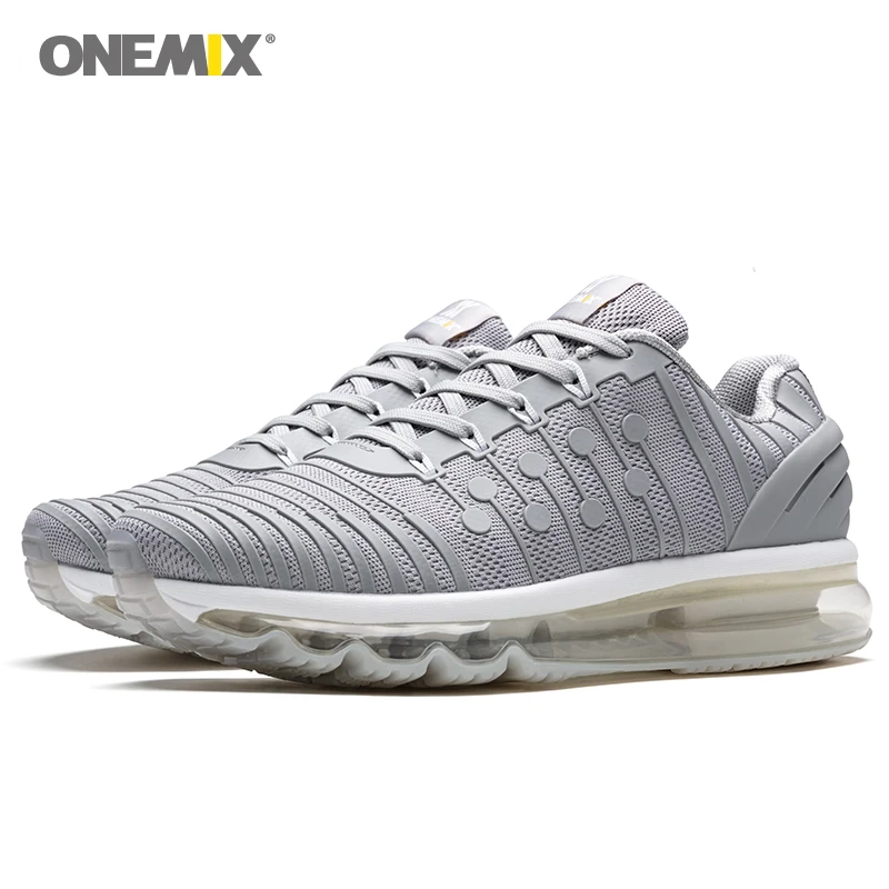 ONEMIX Running shoes for Men's Breathable Mesh Air Cushion Sneakers Outdoor Sports Shoes Walking Jogging Training shoes
