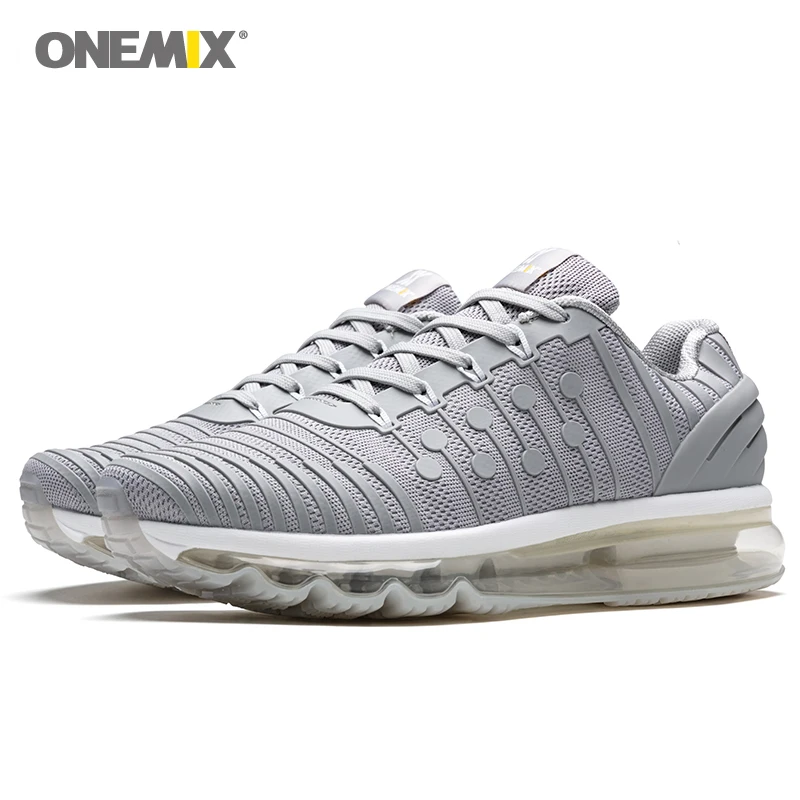 ONEMIX спортивная обувь для мужчин дышащие сетчатые кроссовки на воздушной подушке