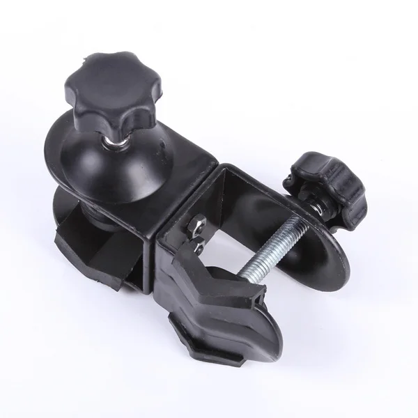 Двойной зажим с U образным зажимом для студийсветильник камеры|light stand|clamp for cameradual